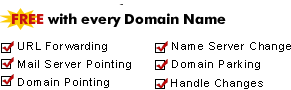Free With Every Domain Name